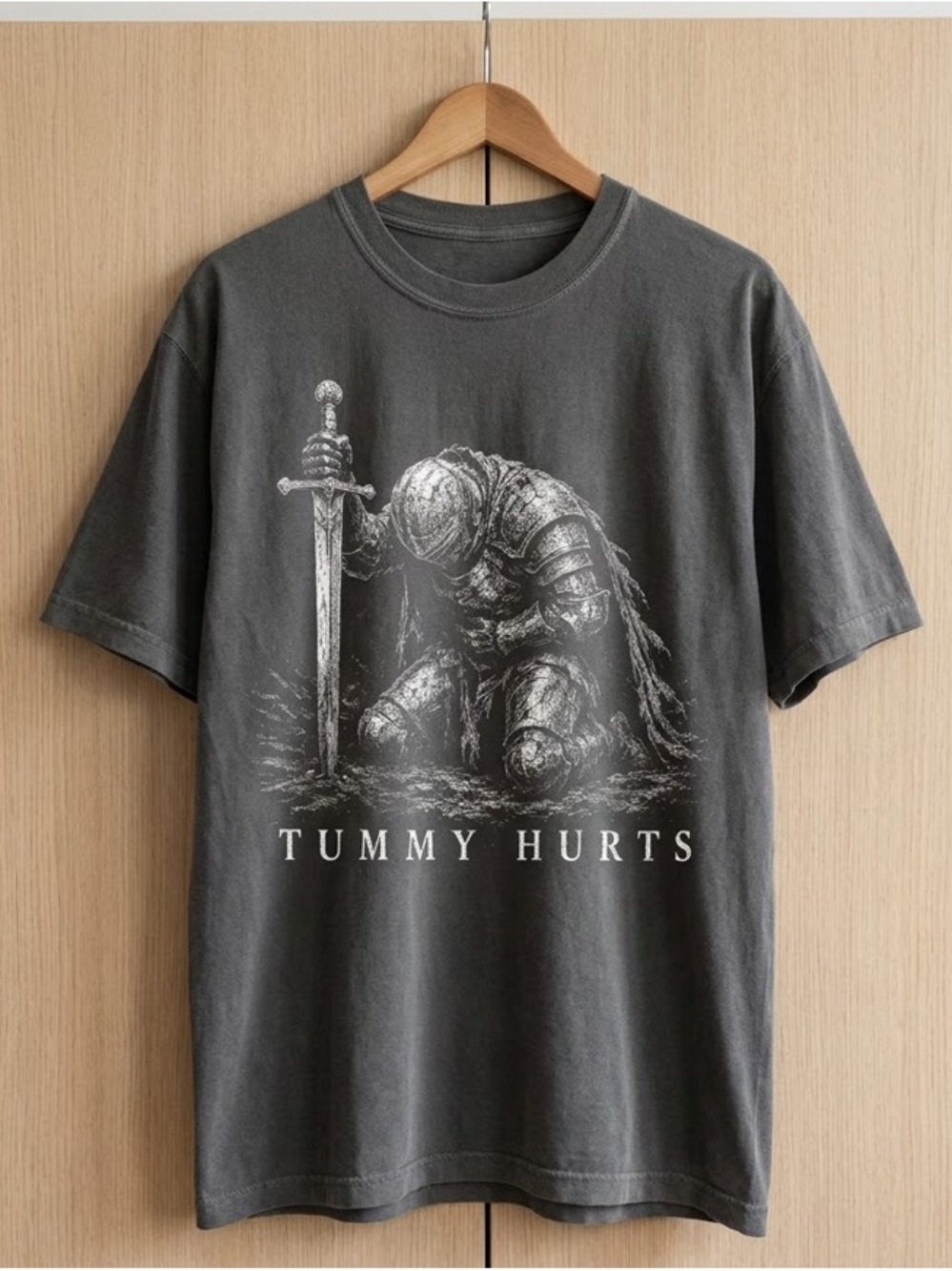 Tummy Hurts Knight Shirt